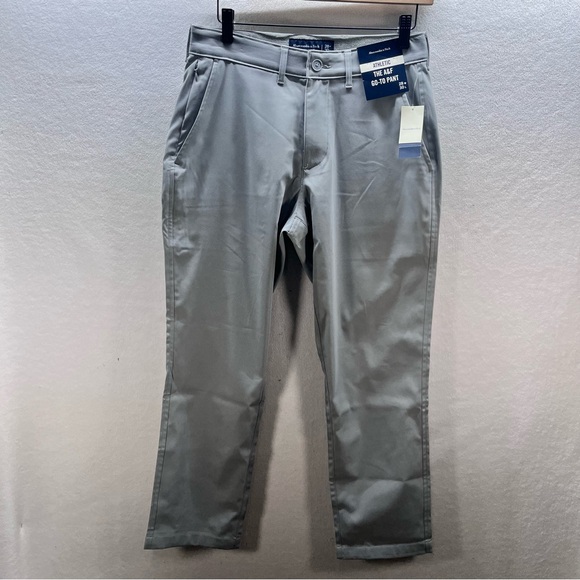 Abercrombie & Fitch Other - Abercrombie & Fitch Athletic Go-To Pants Men’s 28/30 Stretch Gray Active 3077